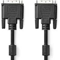 Nedis DVI-D-Kabel (24+1-Pin, DVI-D-Stecker)