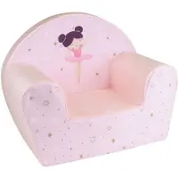 Fun House Kinder Rosa Ballerina Sessel - Fun House Dancer Club 52 x 33 x 42 cm