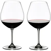 Riedel Rotweingläser Vinum Pinot Noir (Burgundy Red) (2-teilig)