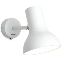 Anglepoise Type 75 Mini Wandleuchte, alpinweiß, Schalter - , Type 75 Mini, Weiß, für Schlafzimmer, Aluminium, Design