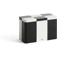 HAY Blechdose Medium Black / Off-White