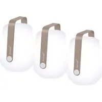 Fermob Balad Set 3 Lampen H. 12 CM