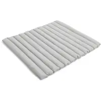 HAY - Palissade Soft Quilted Cushion, für Lounge Sofa, sky grey