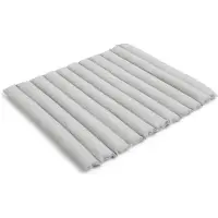 HAY - Palissade Soft Quilted Cushion, für Dining Bench, sky grey