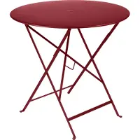 Fermob Gartentisch Bistro Tisch Ø77 cm Chili