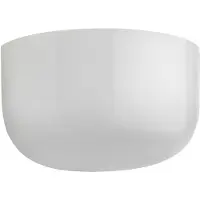 Flos Bellhop Wall Up LED-Außenwandleuchte, weiß, IP44 - , Bellhop Wall Up, dimmbar, Weiß, Kunststoff, Modern