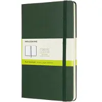 Moleskine Classic Hard Cover Notebook Large Myrtle Green Ruled
