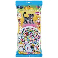 Hama Midi Beads 6000 pcs Mix 51 Neon