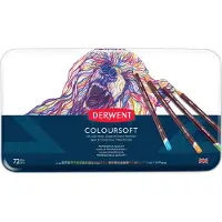 Derwent Coloursoft Buntstifte 72er-Set