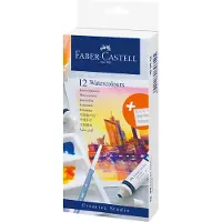 Faber-Castell Aquarell-Set 12x9 ml + Mischpalette