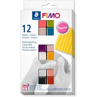 Staedtler FIMO Soft Modelling Clay 12 x 25 g Fashion colours