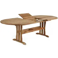 Brafab Melbourne Ausziehtisch Teak natur 190/240x100x74 cm
