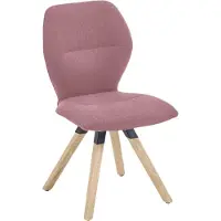 NIEHOFF SITZMÖBEL Merlot Design-Stuhl Stativ-Gestell Massivholz/Stoff Venice