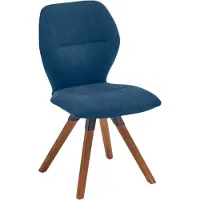 NIEHOFF SITZMÖBEL Merlot Design-Stuhl Stativ-Gestell Massivholz/Stoff Venice