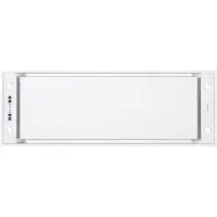 NOVY Lüfterbaustein Mini-Pureline 90cm weiß mit LED Beleuchtung und Cubic Motor 821