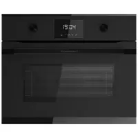 Kuppersbusch MattBlack Design Linie. Kompakt Mikrowellen-Backofen mit ökotherm und 8 Funktionen