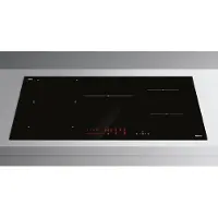 Falmec 5 Zonen Induktionskochfeld mit Fernbedienung, 90 cm, Glas schwarz, 102832