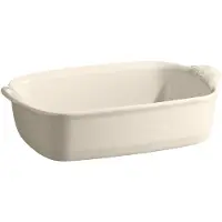 Emile Henry Auflaufform Argile Off-White 22 x 14 cm