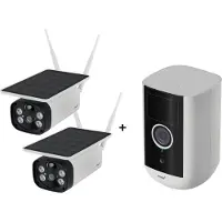 Omajin Netzwerkkamera OMA-OSC-01-EU Solar/Akku/HD/Alarmsystem