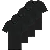 Schiesser Herren T-Shirt 4er Pack - Serie "95/5", Rundhals, S-XXL