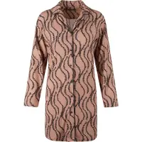 Lingadore Night Nachtkleid Smoke | Grösse: 3XL | Farbe: Pink/Print