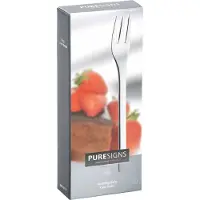 Puresigns One Extra Kuchengabel Edelstahl poliert Set 6 Stück