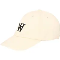 Wood wood Herren Eli gestickte Kappe Off Weiß Off-White