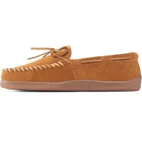 Minnetonka Herren 3902 Pile Hardsole Lammfell Hausschuhe, Braun, 10 M US