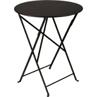 Fermob - Bistro Klapptisch Ø 60 cm, lakritze
