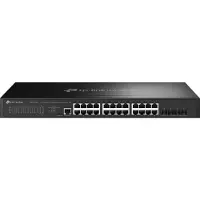 TP-LINK Omada SG3428X-M2, Managed, L2+, 2.5G Ethernet (100/1000/2500), Rack-Einbau, 1U