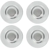 Nobo Magnete 32 mm Extra-stark 4er-Pack Klar