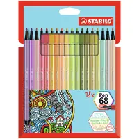 Stabilo Pen 68 Filzstift 18er-Pack Trend