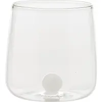 Zafferano Bilia Tumbler Borosilikatglas-Set mit 6 Stück in Weiß