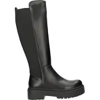 La strada Langschaftstiefel Schwarz