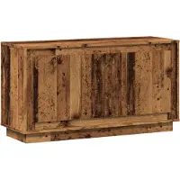 vidaXL Sideboard Altholz-Optik 102x35x55 cm Holzwerkstoff
