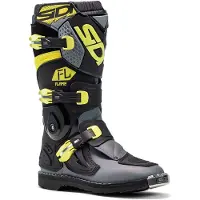 Sidi SidiFlameSchwarzLimetteGrauKinderMotocrossStiefel Größe 36