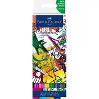 Faber-Castell Filzstifte - 6 st. - Graffiti - - One Size - Filzstifte