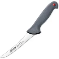 Arcos Ausbeinmesser mit Nitrum Edelstahlklinge 140 mm - Professionelles Messer zum Entbeinen von Fleisch - Ergonomischer Griff aus Polypropylen - Grau, Serie Color Prof
