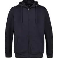 JP 1880 Sweatjacke in dunkel marine | Gr.: 8XL