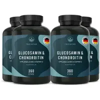 True Nature Glucosamin & Chondroitin Kapseln mit Vitamin C 4x360 St