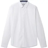 Tom Tailor 1037435 Stretch Poplin Langarmhemd