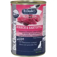 Dr. Clauder's Hirsch mit Kartoffel Nassfutter Hund