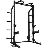 VirtuFit HR100 Half Rack Squat Rack Kraftstation mit Klimmzugstange