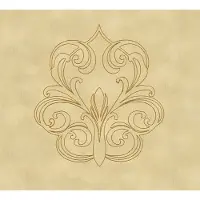 Architects Paper Vliestapete "Nobile" Barock bestickt strukturiert Barocktapete Vlies Tapeten Wohnzimmer Schlafzimmer Küche modern Design