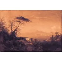 Architects Paper Fototapete "Atelier 47 Ancient Painting 2" Meer glatt Vlies, Wand, Schräge, Decke