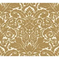 Architects Paper Vliestapete "Castello" Barock gemustert ornamental beflockt Ornament Tapete Barock Tapeten Wohnzimmer Schlafzimmer Küche Design