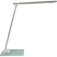 Unilux POPY, Weiß, Aluminium, Glas, Kinderzimmer, Homeoffice, Wohnzimmer, Büro, LED, 3000 K, 7000 K