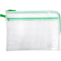 Crevide Double Zipper Pouch 38x27 cm