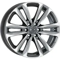 Mak Alufelge Safari 6 7.5X18 6X120 Et 47 Gun Met-Mirror Face