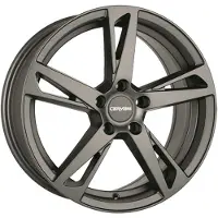 CARMANI Felge 16 Anton 6.5x16 ET 38 5x112 hyper gun CA166516H538HG kompatibel mit Mercedes A-Klasse B-Klasse C-Coupé C-Klasse CLA